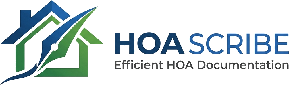 HOAScribe — Efficient HOA Documentation
